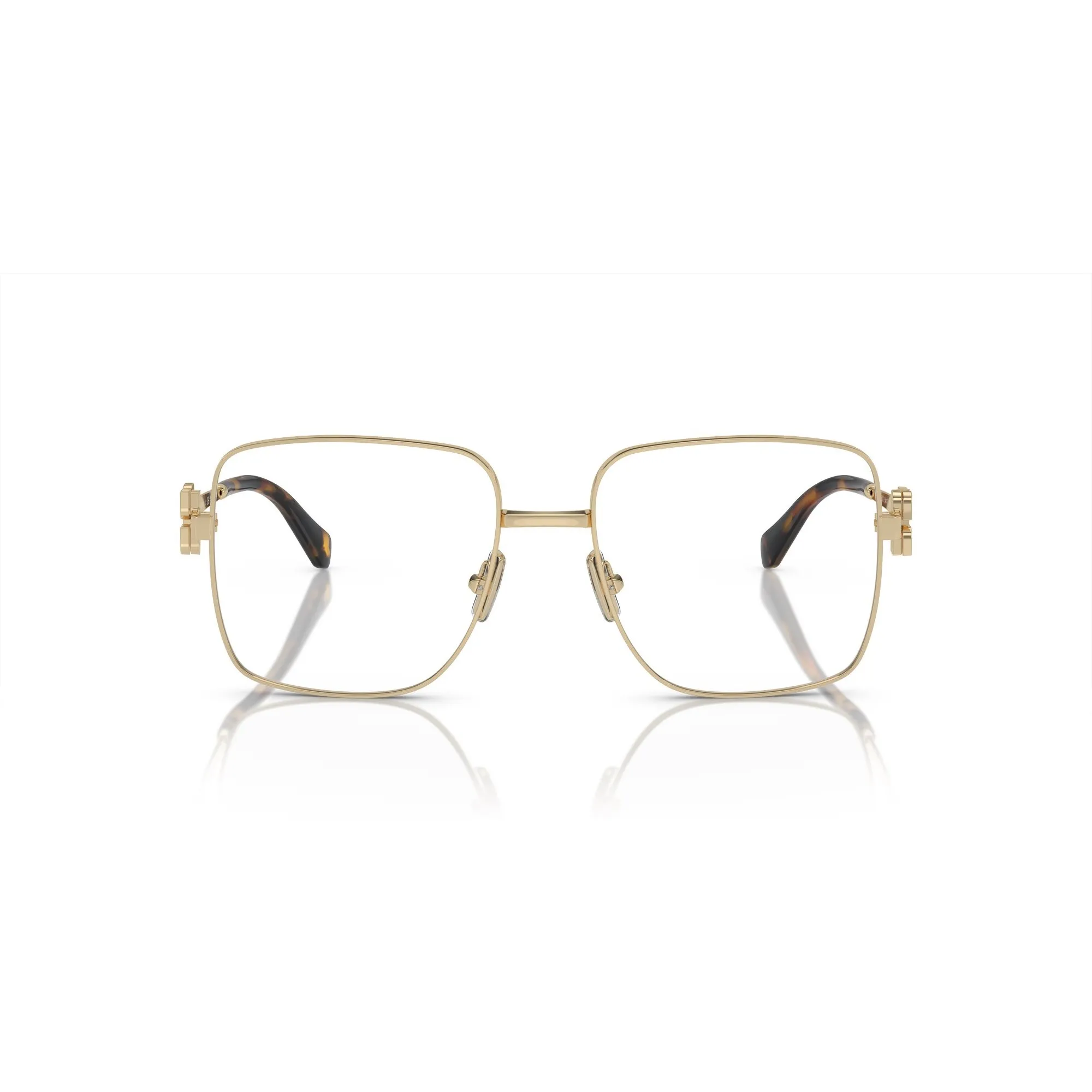   Miu Miu MU 51XV - ZVN1O1 Oro Pallido | Occhiale Da Vista Donna 
